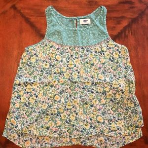 Beautiful Girl’s Floral Top